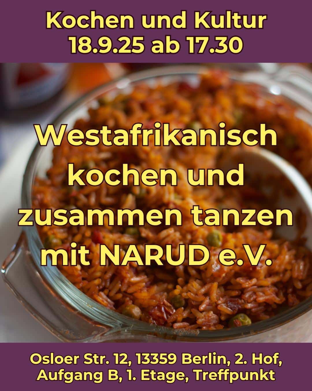 Kochen und Kultur 18.9.25